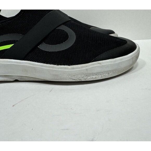 OOFOS OOmg Low Mesh Recovery Comfort Slip On Shoes Men's Size 10 Black - Picture 2 of 10